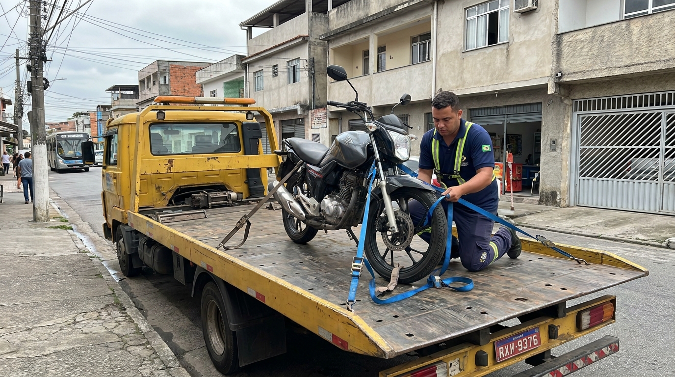 Guincho para Moto em São Gonçalo‑RJ