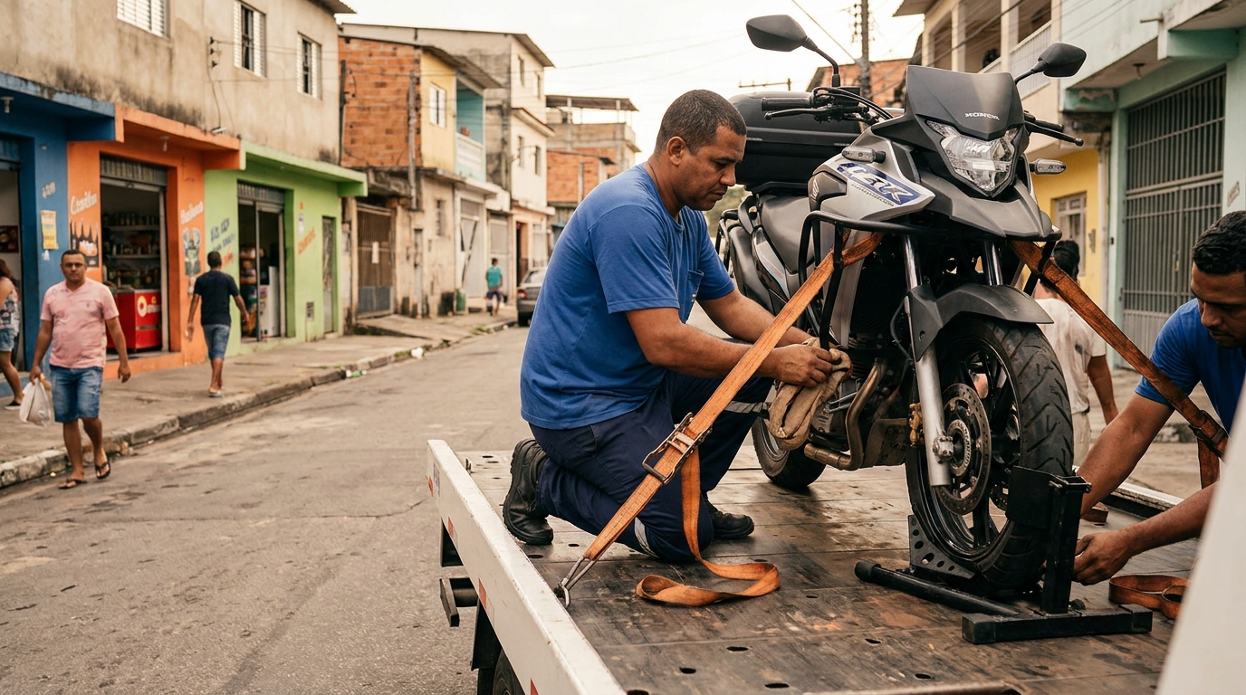 Guincho para Moto em São Gonçalo‑RJ